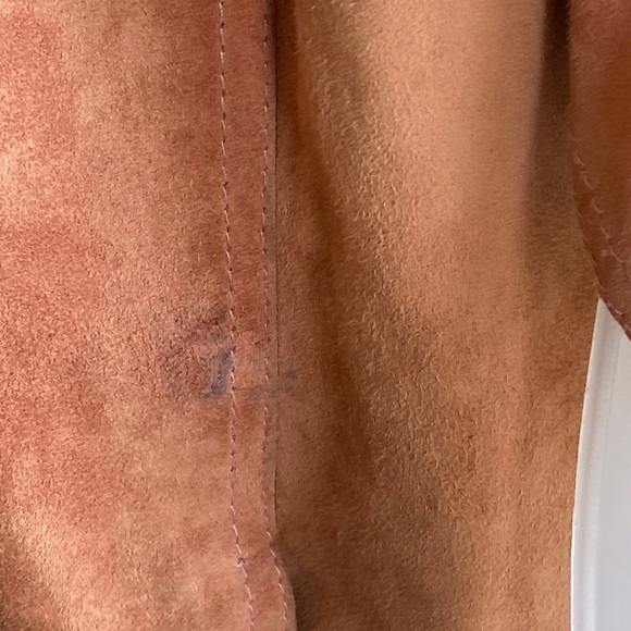 Mango MNG Rose Suede Leather Biker Jacket - Picture 10 of 13